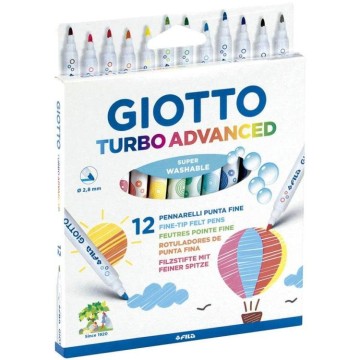 GIOTTO CAJA 12 ROTULADORES...