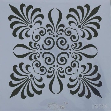 PLANTILLA STENCIL 25x25cm....