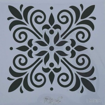 PLANTILLA STENCIL 25x25cm....