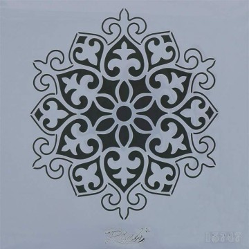 PLANTILLA STENCIL 25x25cm....