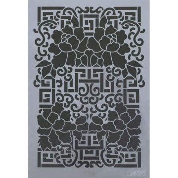 PLANTILLA STENCIL 33x48cm....