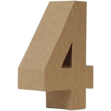 NUMERO PAPEL MACHE...