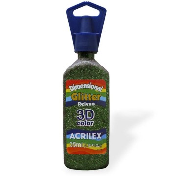 DIMENSIONAL GLITTER ACRILEX...