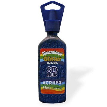 DIMENSIONAL GLITTER ACRILEX...