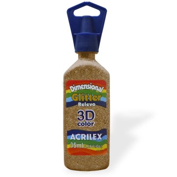 DIMENSIONAL GLITTER ACRILEX...