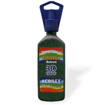 DIMENSIONAL GLITTER ACRILEX...