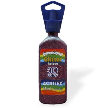DIMENSIONAL GLITTER ACRILEX...