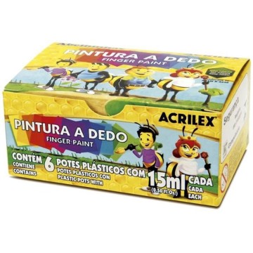 SURTIDO 6 PINTURAS DEDO...
