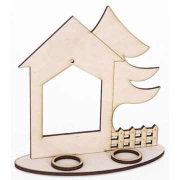 ARBOL CASA CON 2 PORTAVELAS...