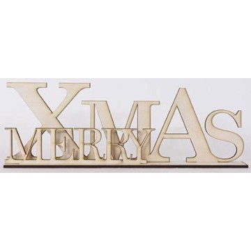 MERRY XMAS CHOPO 52X18cm....