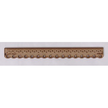 REGLA 12" PULGADAS DM