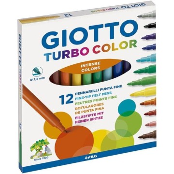 GIOTTO CAJA 12 ROTULADORES...