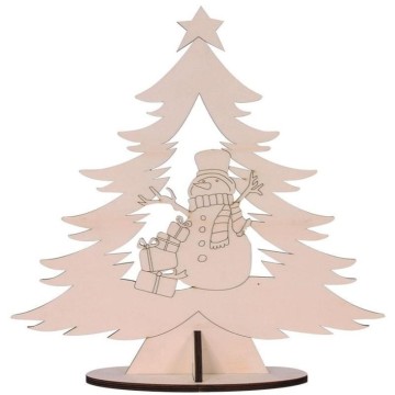 ARBOL CALADO CON MUÑECO...