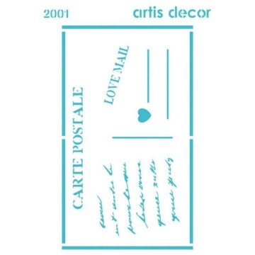 PLANTILLA STENCIL 15x20cm....