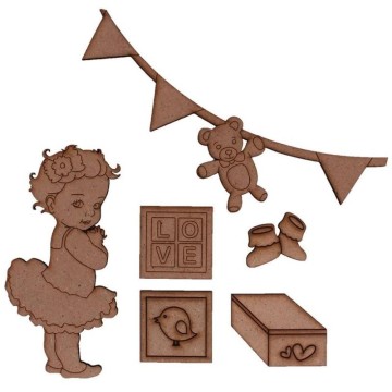 ESCENA INFANTIL NIÑA DM...