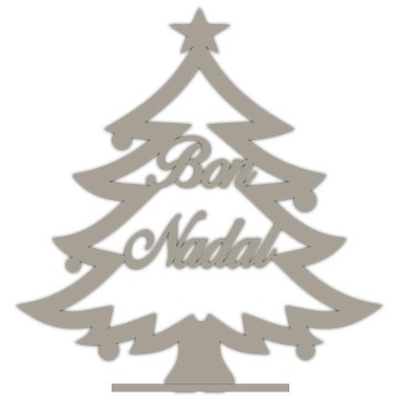 ARBOL DE NAVIDAD CON TEXTO...