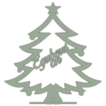 ARBOL DE NAVIDAD CON TEXTO...