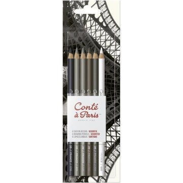 CONTE BLISTER 6 LAPICES DIBUJO
