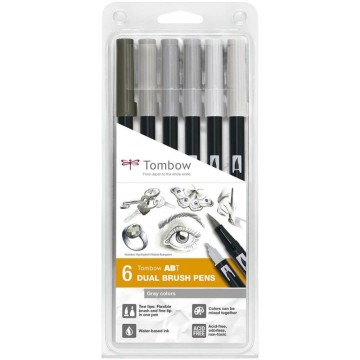 ABT-6P-6 TOMBOW DUAL BRUSH...