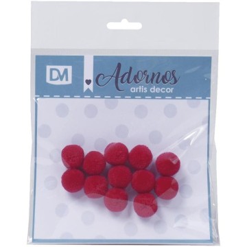 POMPON 2cm FUCSIA (Bolsa 12...
