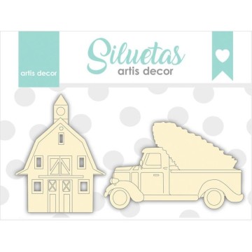 CHIPBOARD CASITA ESTABLO...