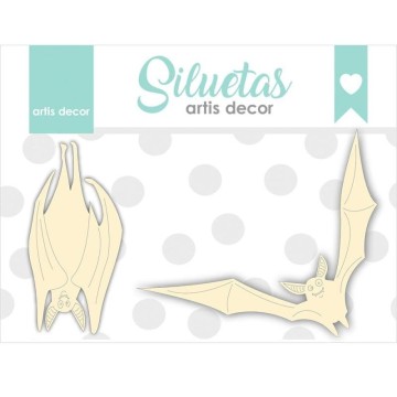 CHIPBOARD "MURCIELAGOS" 2PZAS