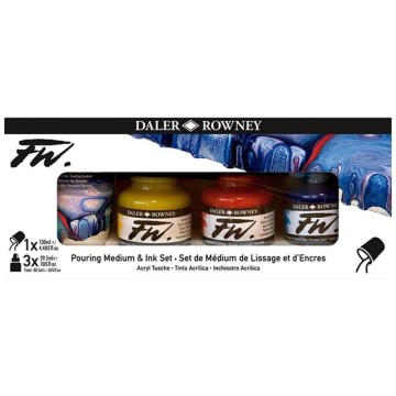 SET 3 FW TINTA ACRIL....