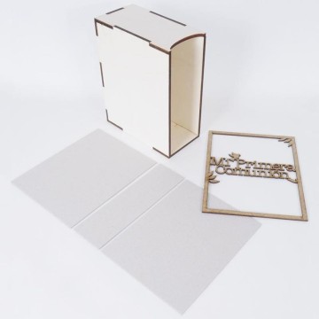 KIT CAJA MADERA +...