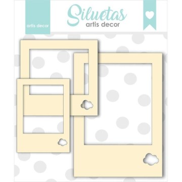 CHIPBOARD POLAROID NUBE   3...