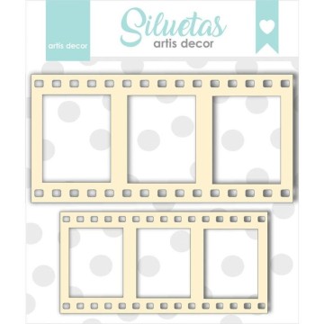 CHIPBOARD PELICULA CINE 2 PZAS