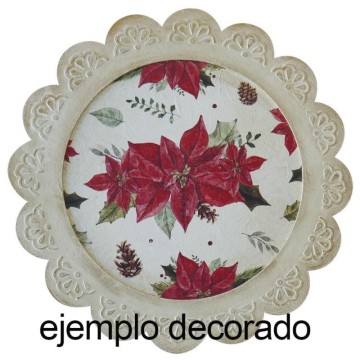 BAJO PLATO/MARCO FLOR DE 33...