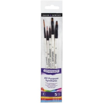 GRADUATE SET 5 PINCELES M/C...