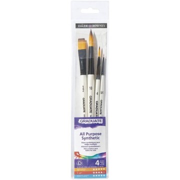 GRADUATE SET 4 PINCELES M/C...