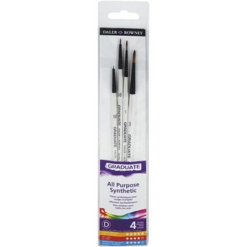 GRADUATE SET 4 PINCELES M/C...