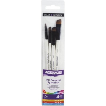 GRADUATE SET 4 PINCELES M/C...