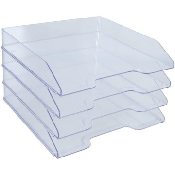 SET 4 BANDEJAS PLASTICO...