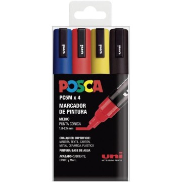 PC-5M SET 4 ROTULADORES...