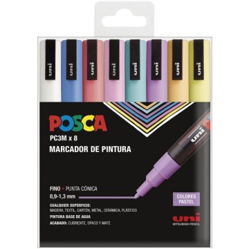 PC-3M SET 8 ROTULADORES...