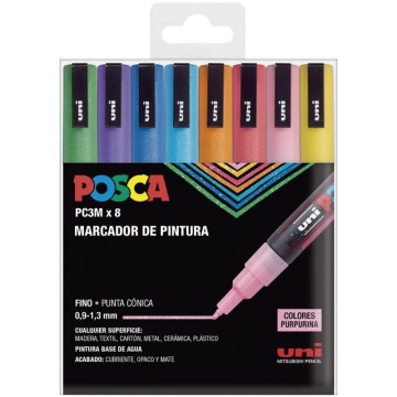 PC-3ML SET 8 ROTULADORES...