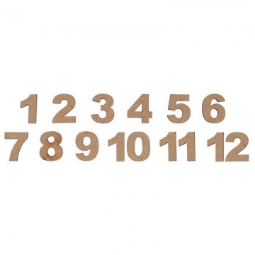 JUEGO NUMEROS RELOJ ARABES...