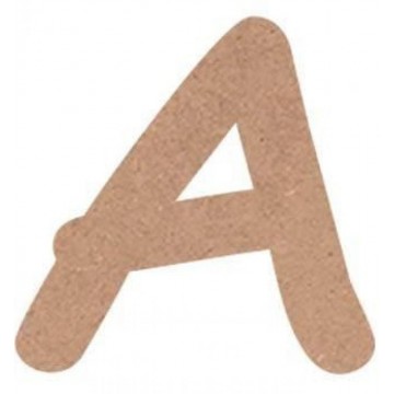 LETRA MAYUSCULA COMIC 6cm. "A"