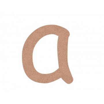 LETRA MINUSCULA COMIC 4cm. "a"