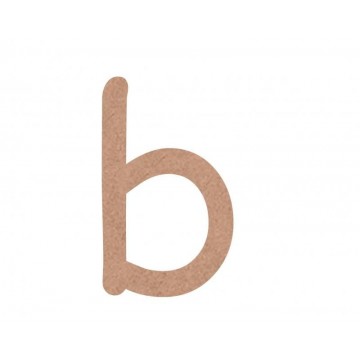 LETRA MINUSCULA COMIC 4cm. "b"