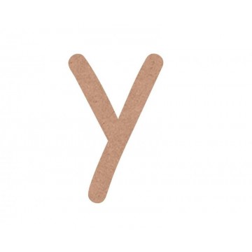 LETRA MINUSCULA COMIC 4cm. "y"