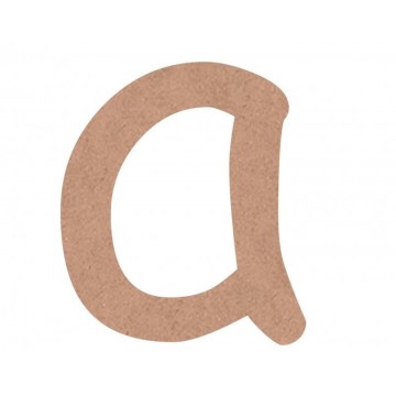 LETRA MINUSCULA COMIC 6cm. "a"