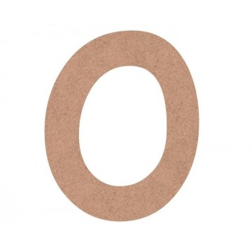 LETRA MINUSCULA COMIC 6cm. "o"