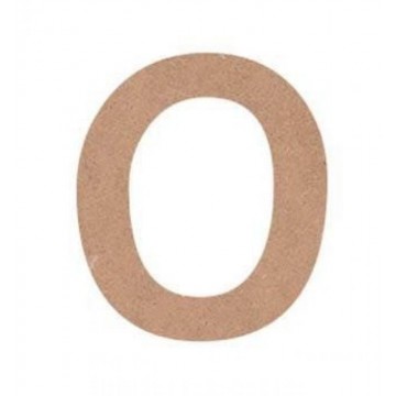 NUMERO COMIC 4cm. "0"