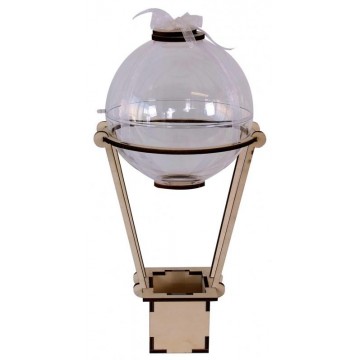 GLOBO AEROESTATICO 43x23cm....
