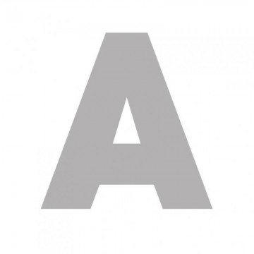 LETRA "A" CARTON 10,5 CM. 6...