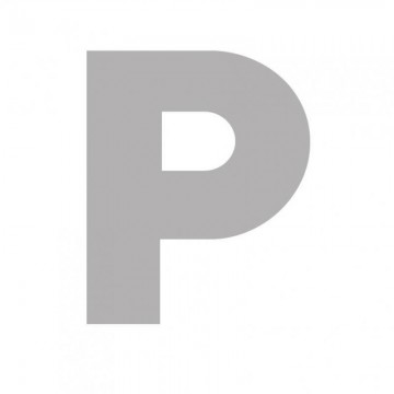 LETRA "P" CARTON 10,5 CM. 6...